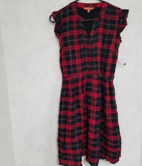 Plaid modcloth dress - Picture 1 of 6